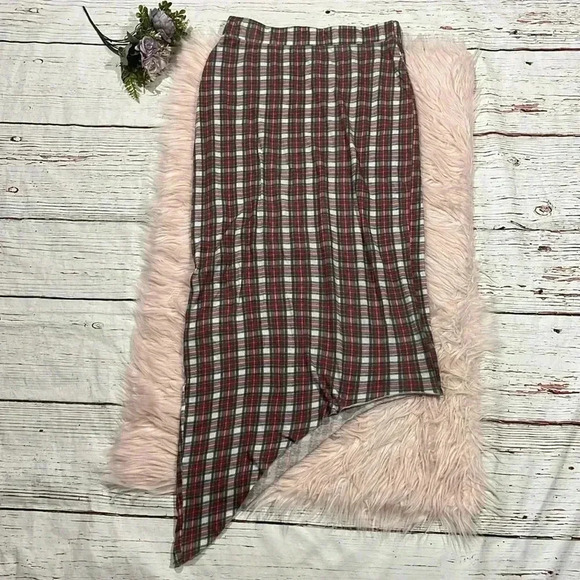 Frank & Eileen Tee Lab Plaid Maxi Skirt | Size S | Casual Chic - Picture 1 of 9